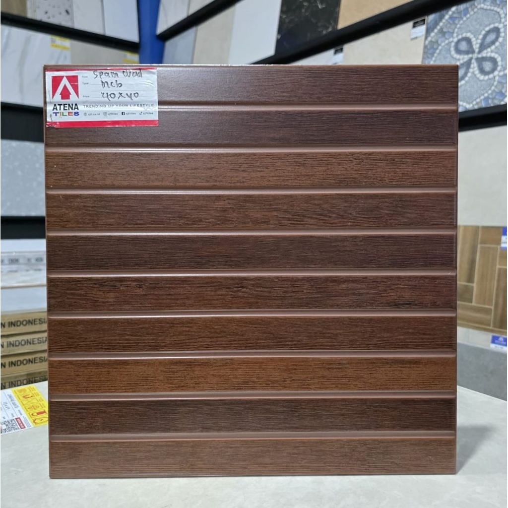 keramik lantai 40×40 | spain wood mcb