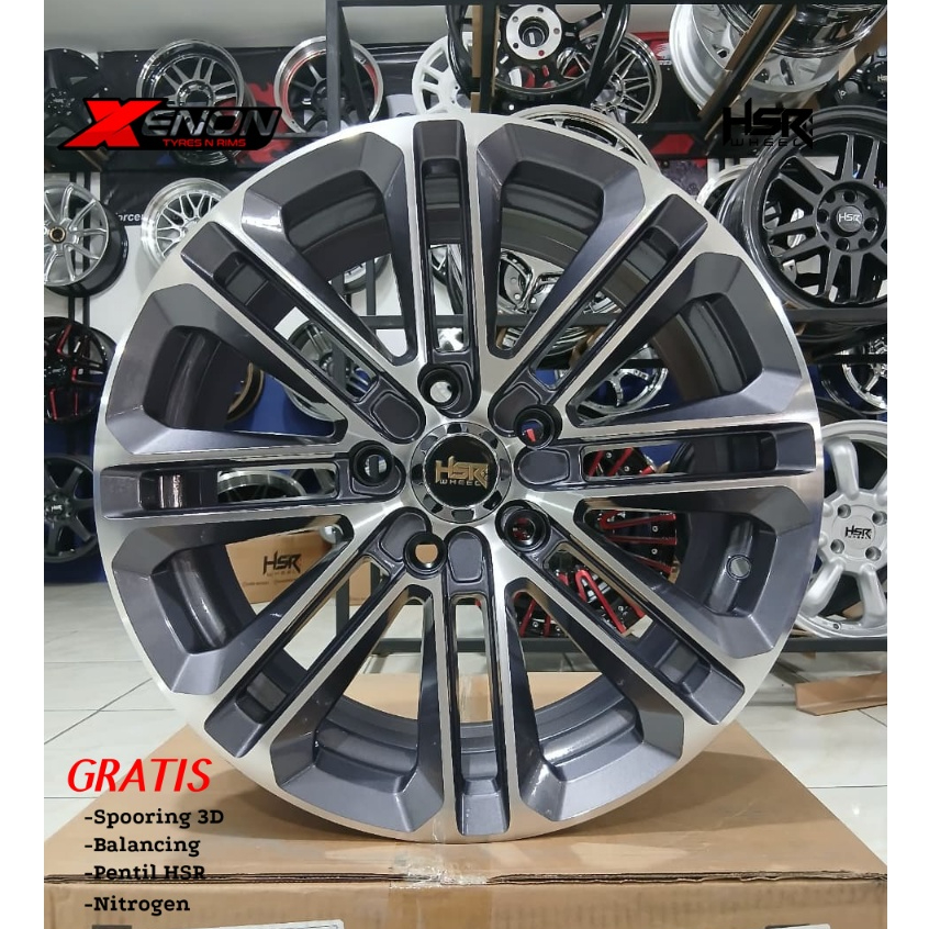 Velg Mobil Ring 17 HSR ALKANI Cocok untuk mobil Ertiga Juke APV Arena