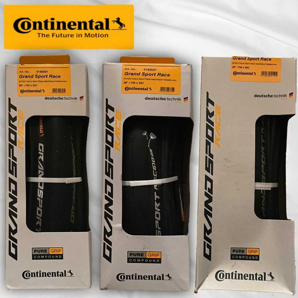 Ban Luar Sepeda Continental Grand Sport Race 700 x 23, 700 x 25 & 700 x 28 & 700 x 32 Kevlar
