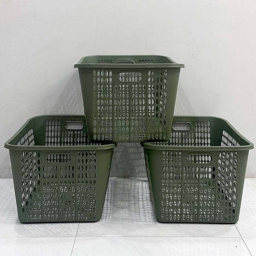 KARGO Keranjang Baju Kotor Keranjang Laundry Pakaian Kotor Plastik Besar Kuat