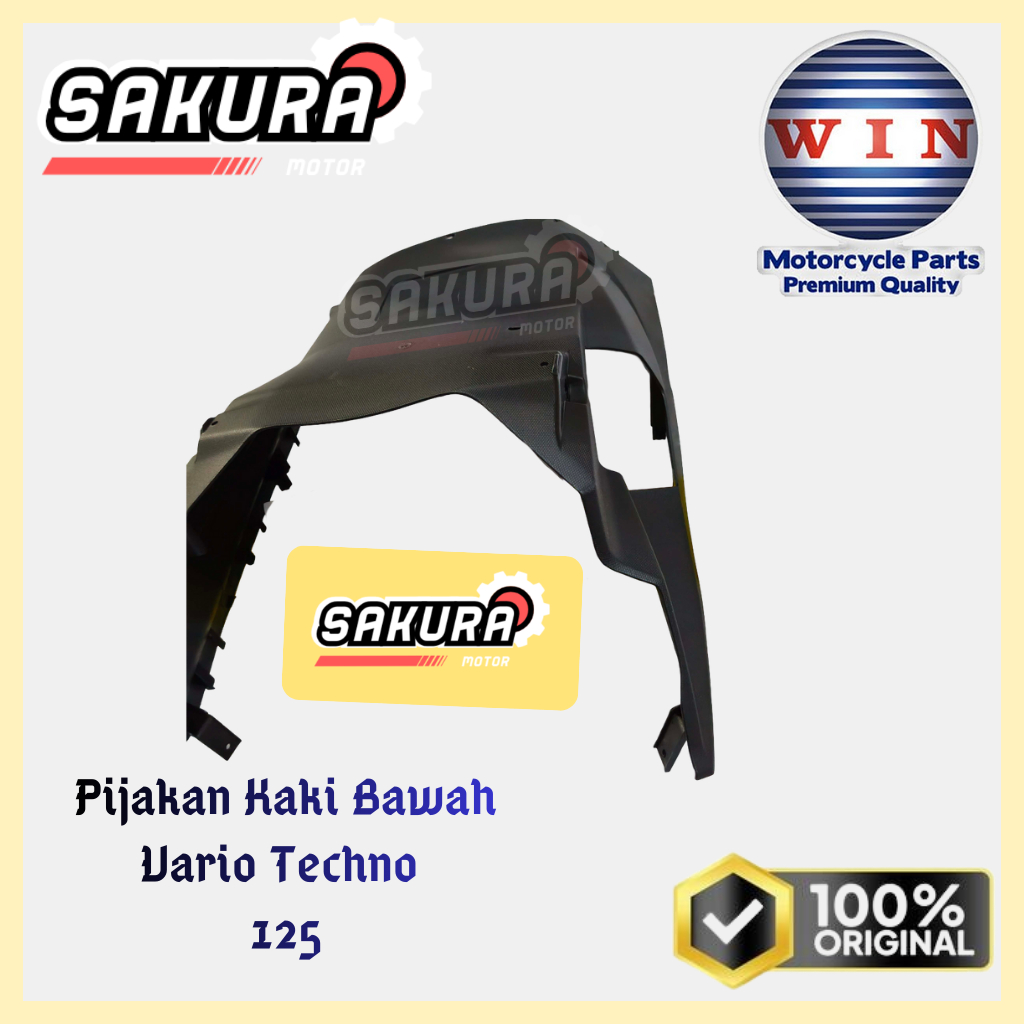 Pijakan Kaki Bawah Vario Techno 125 Original WIN