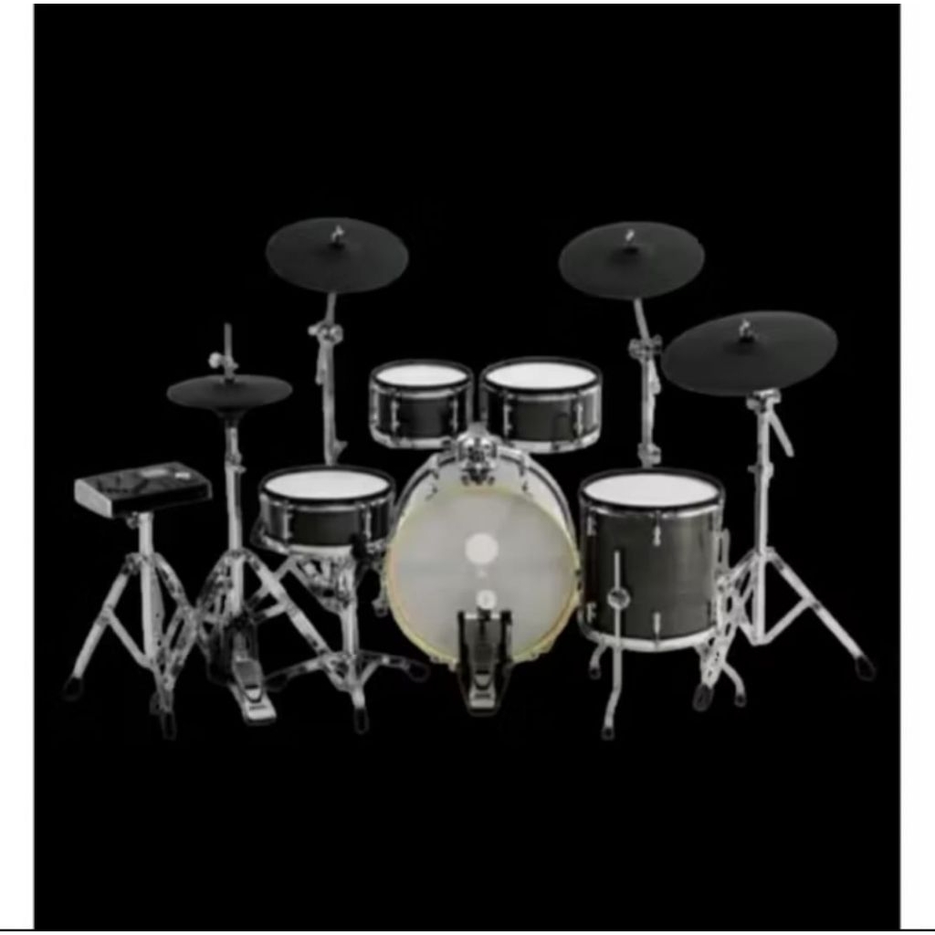 Drum NOKKU NK-2000 NK2000 NK 2000 STANDARD ELECTRONIC DRUM - Black