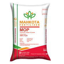 PUPUK KCL MAHKOTA KEMASAN 1KG