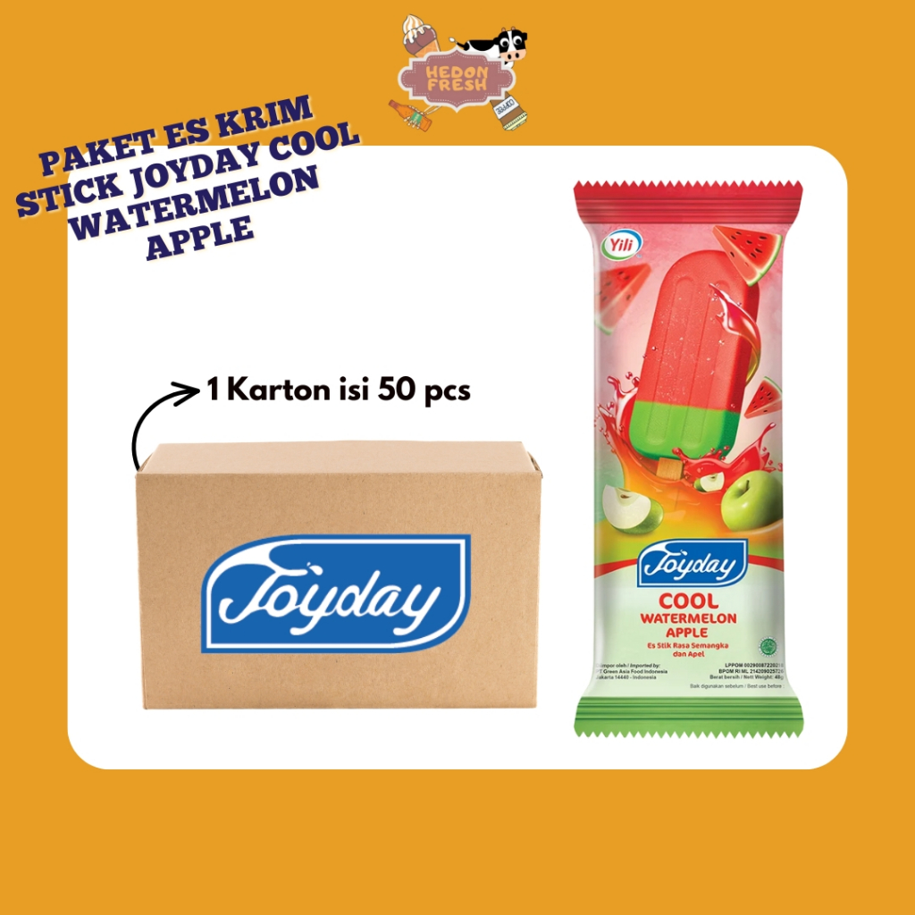Paket Es Krim Stick Joyday Watermelon Apple