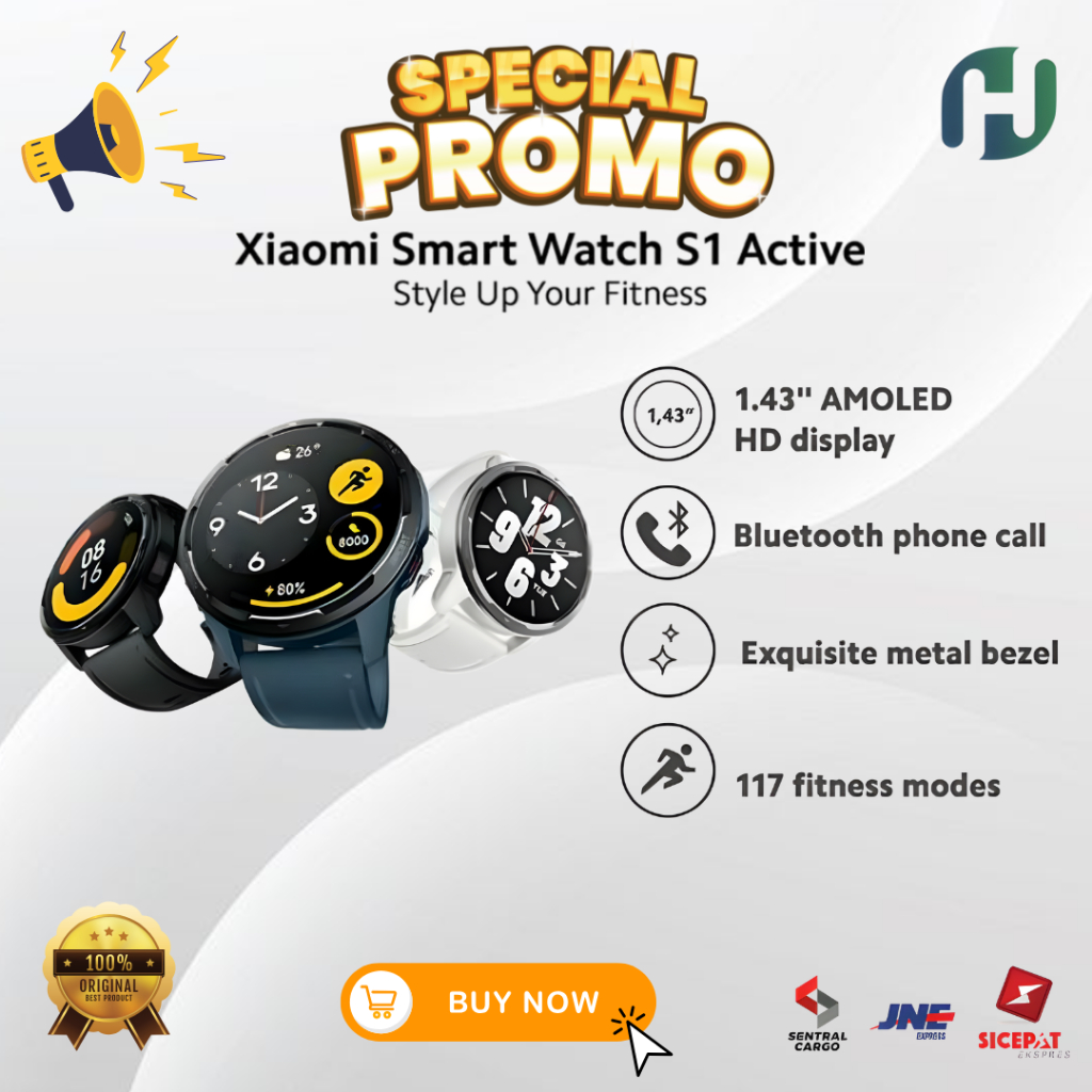 Clerance sales xiaomi watch s1 active second