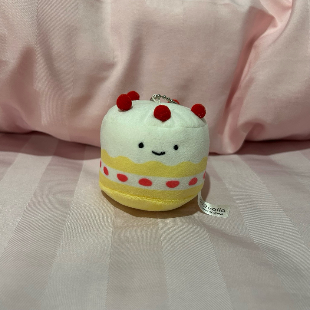 Qualia Keychain, ganci, gantungan kunci Strawberry Shortcake, hamster amuse bulir, bebong