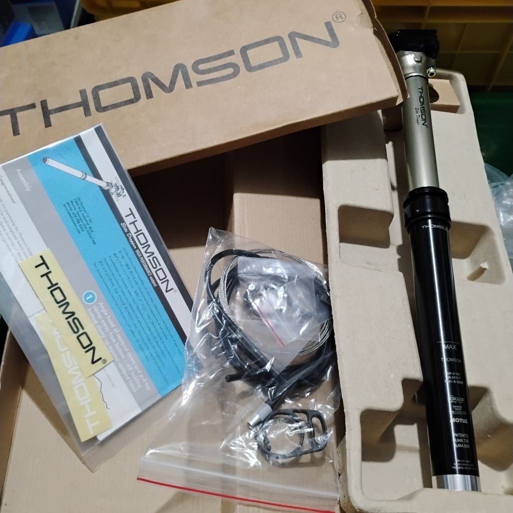 Seatpost Hidrolik 30.9 Travel 125mm Kabel Luar  Dropper Post Thomson Elite Outer Cable