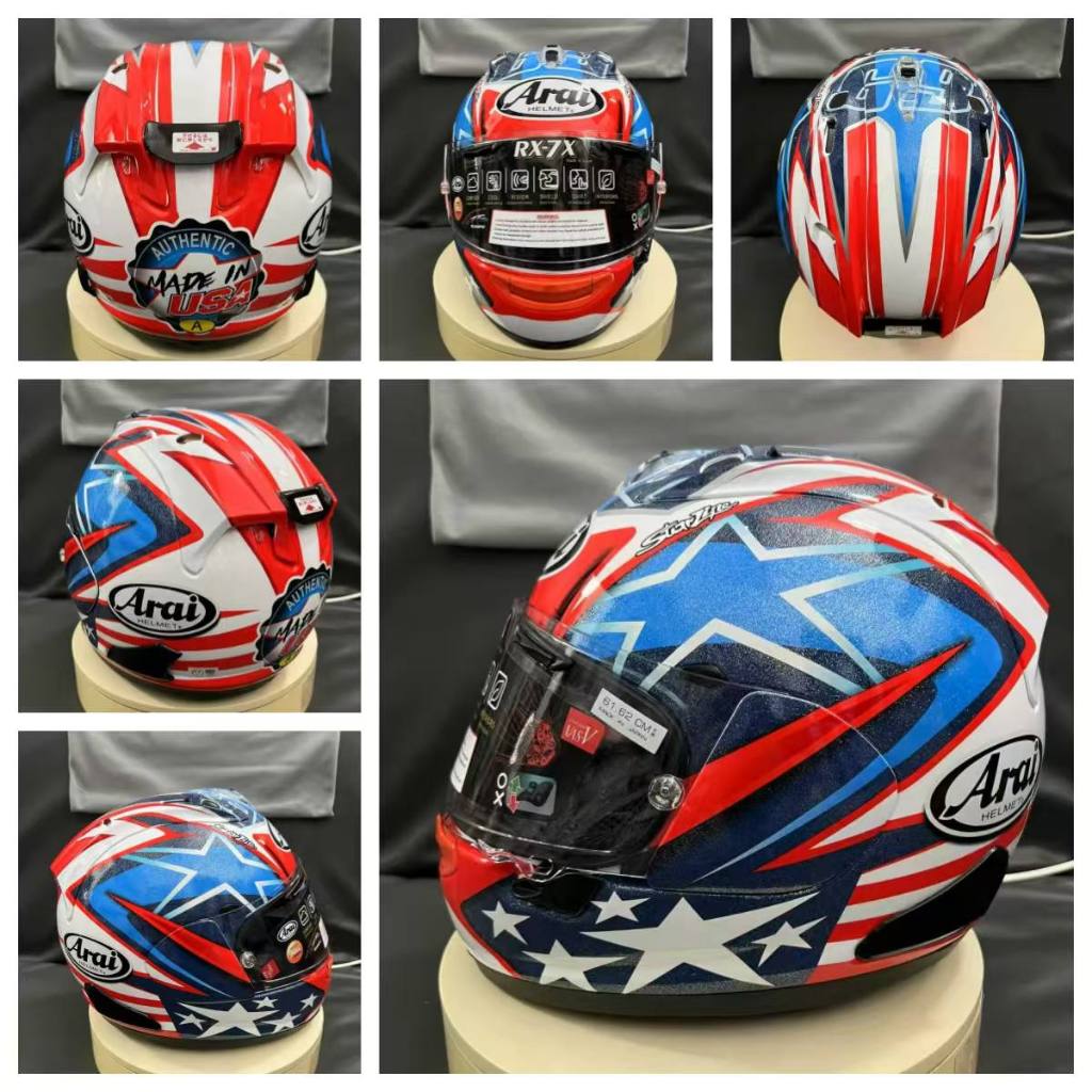ARAI RX7X NICKY HAYDEN STAR BLUE HAYDEN SB