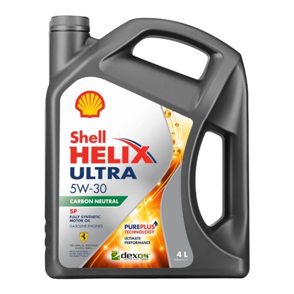 OLI MOBIL SHELL HELIX ULTRA 5W-30 4 LITER | BARCODE SCANE ( OLI MOBIL )