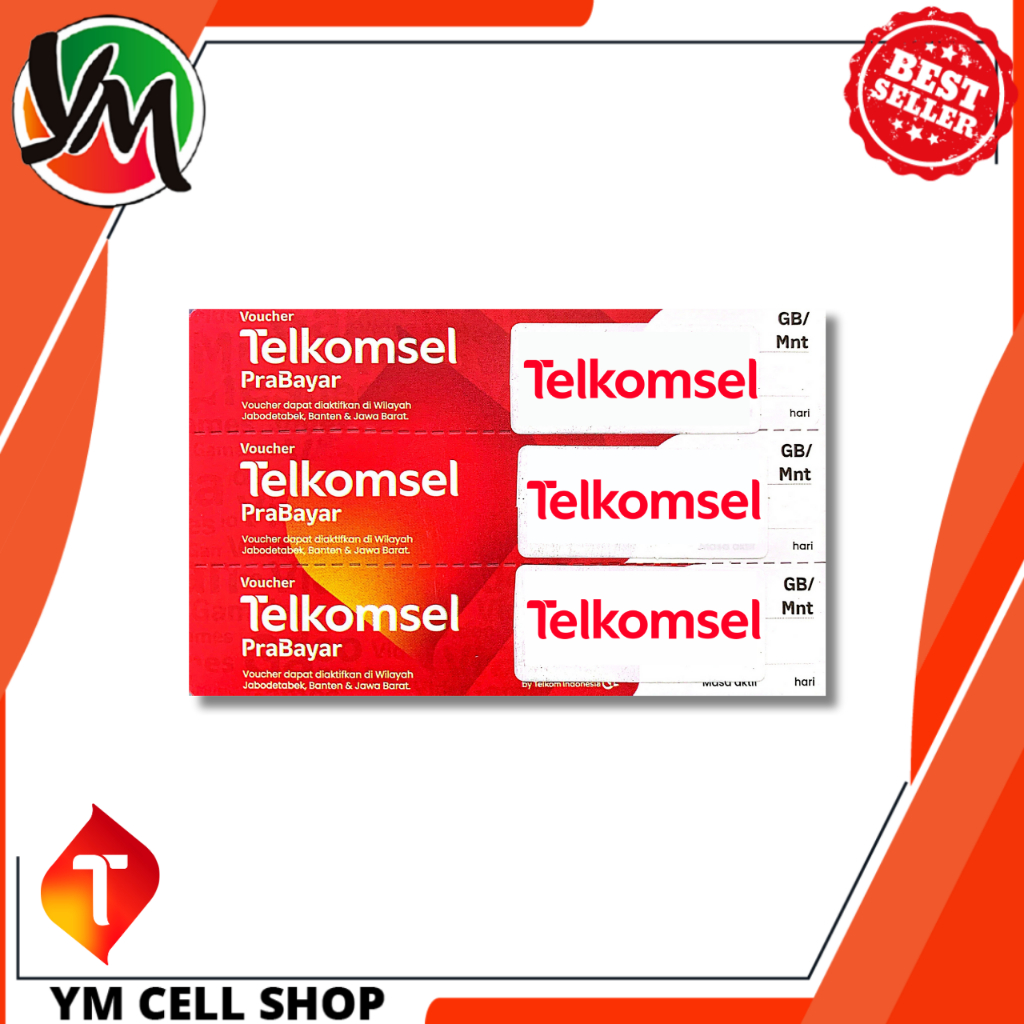 Voucher Kuota Telkomsel 8GB=10GB 7 Hari ZONA JABAR & JABODETABEK