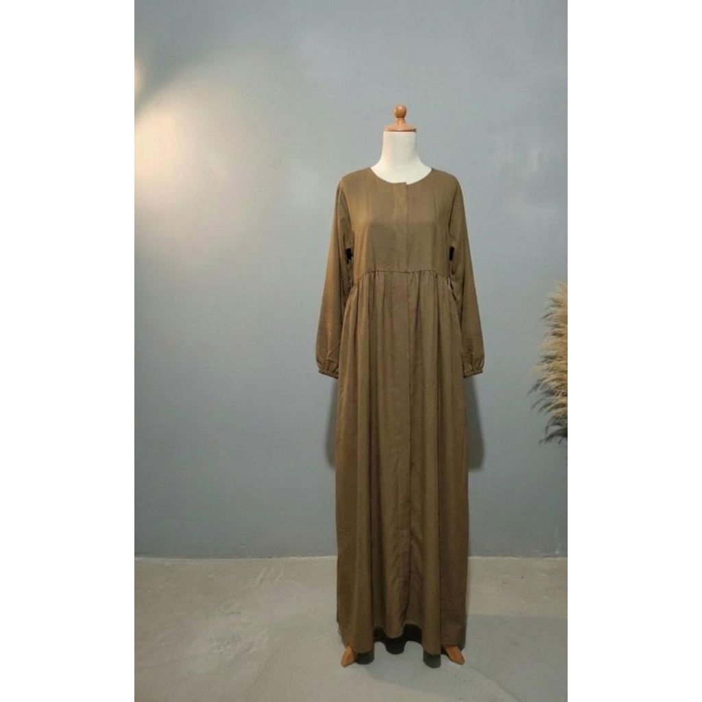 GAMIS Warna Coklat Tua/Milo , BUSUI FRIENDLY