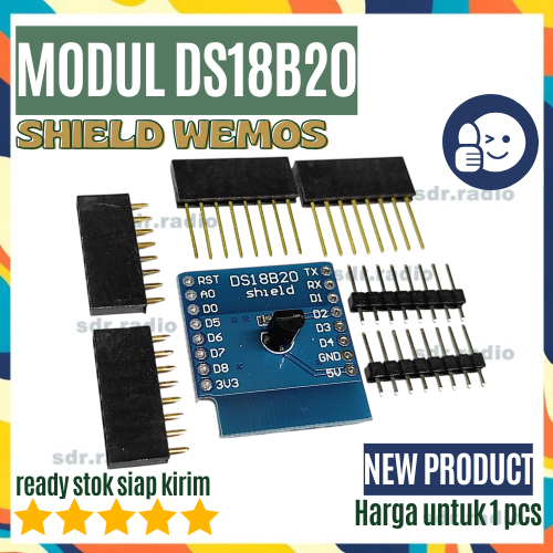 DS18B20 Temperature Sensor Shield Wemos D1 Mini D1 Mini Pro Arduino