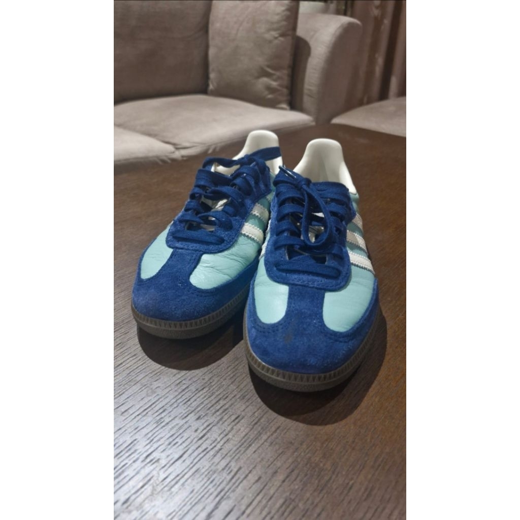 Adidas Samba Baby Blue, Navy