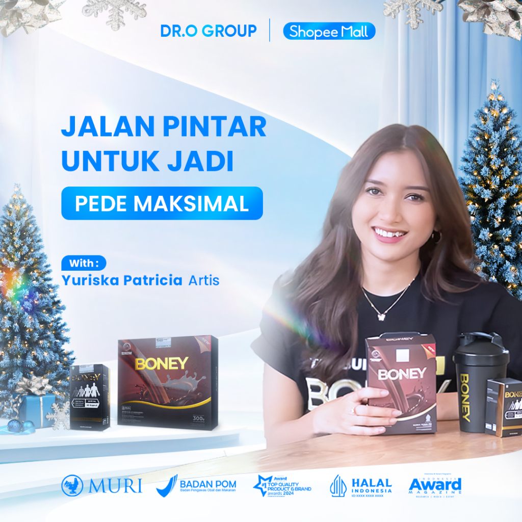 Boney dan Susu Boney - Tinggi Ideal Dengan Boney Herbal/ Obat Peninggi Badan Terpercaya/ Tinggi Bada