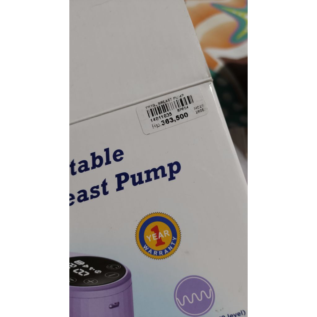 pl pompa asi elektrik baby safe