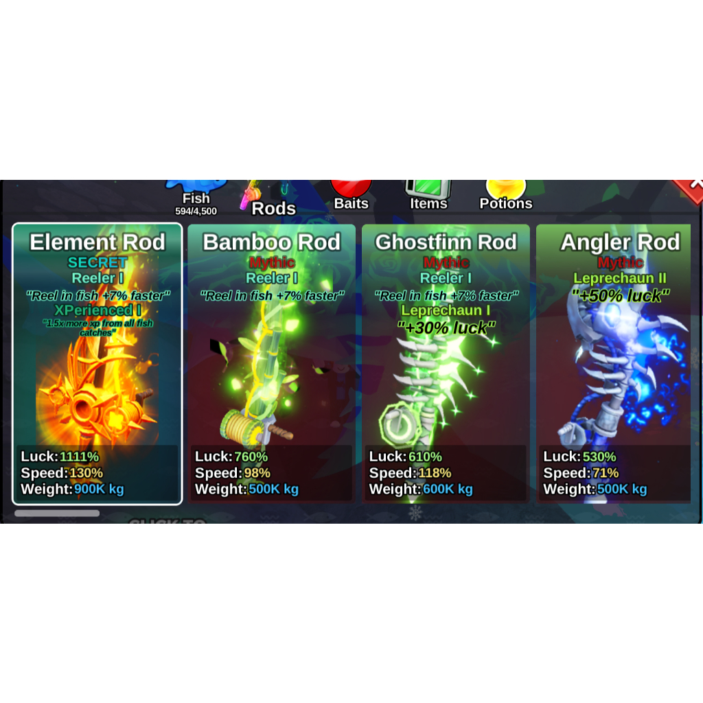 Akun FISH IT Roblox El Maja Frostboon