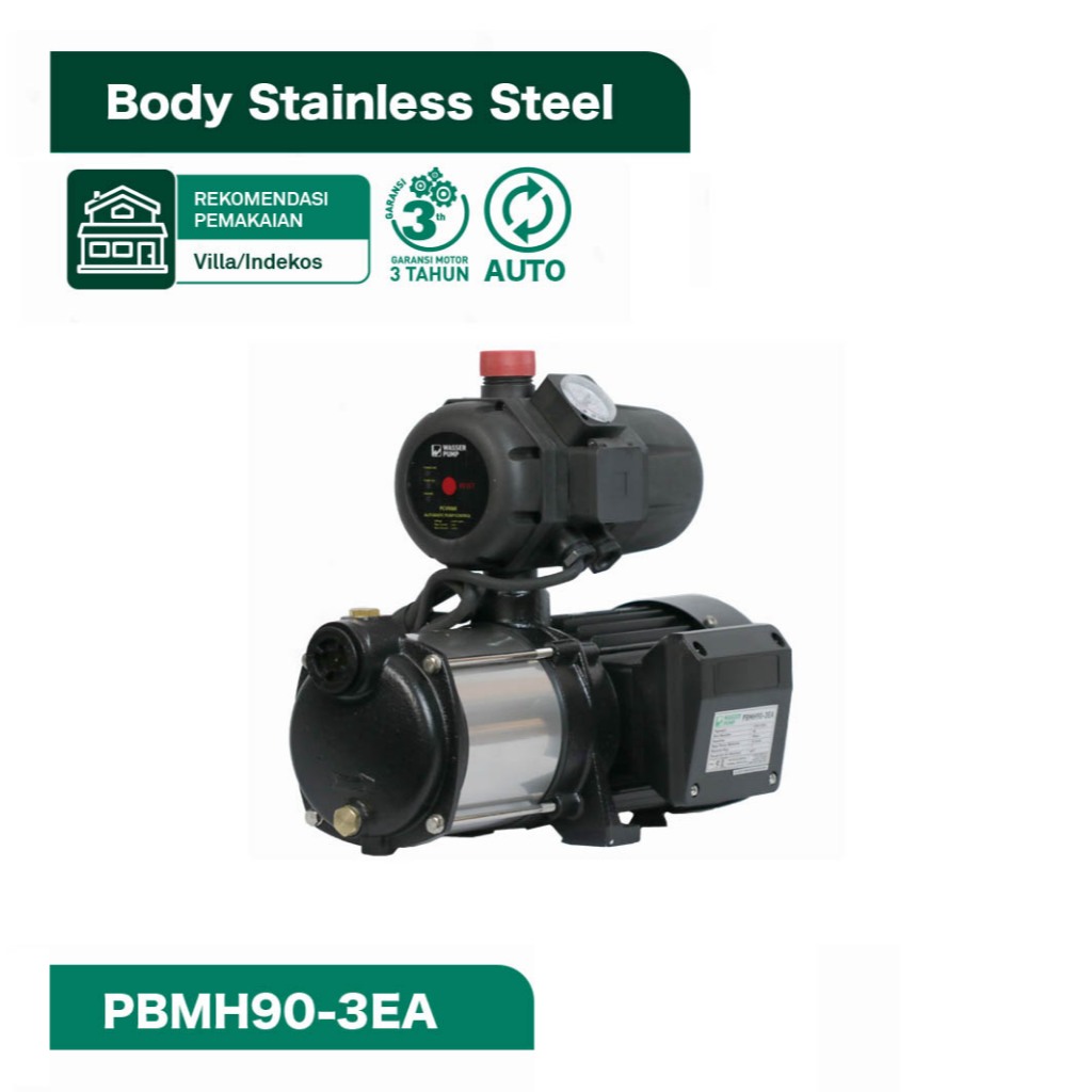 Wasser PBMH 90-3EA pompa booster multistage | PBMH 90-3 EA PBMH90-3EA