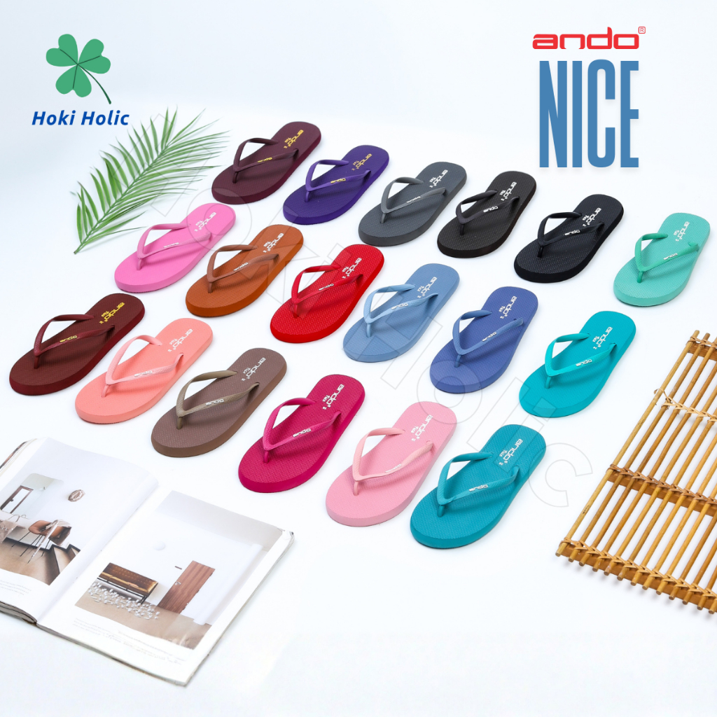 Ando Nice Sandal Ando Wanita Original Sandal Jepit Ando Wanita Sendal Ando Sandal Santai Rumah Casua
