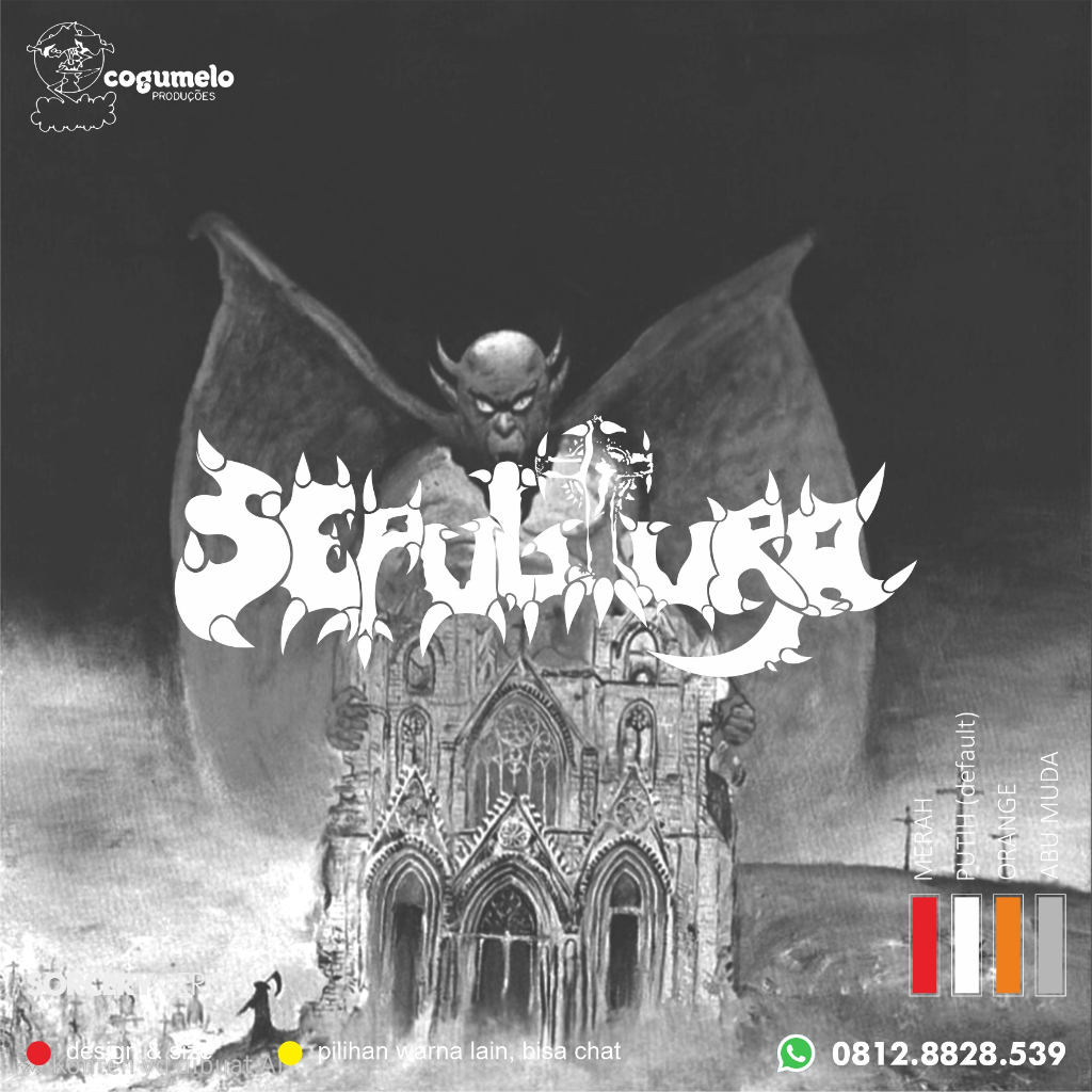 SEPULTURA logo (Bestial Devastation) cutting sticker