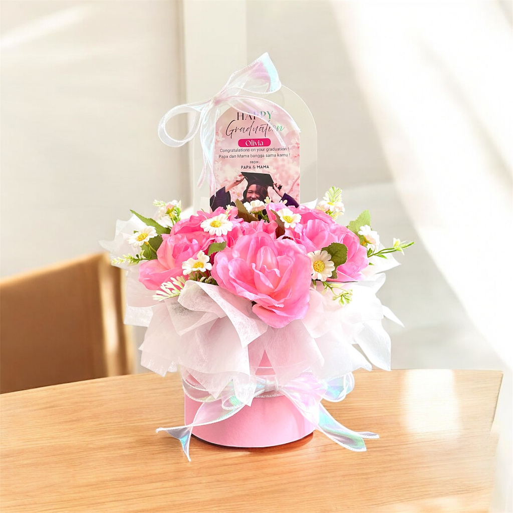 Karangan Bunga Meja Ucapan Selamat | Karangan Bunga Congratulations | Bunga Meja Grand Opening | Had