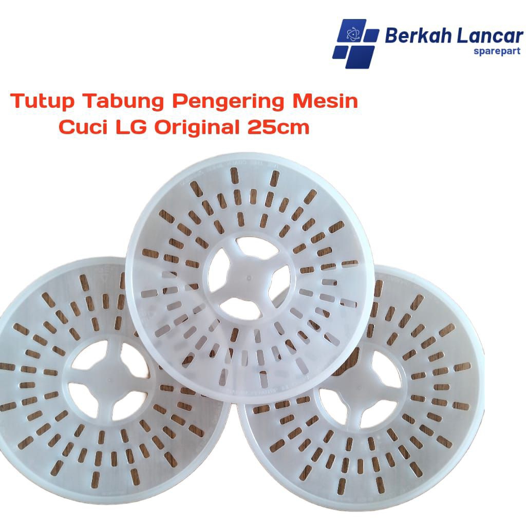 tutup tabung pengering mesin cuci LG original 25cm