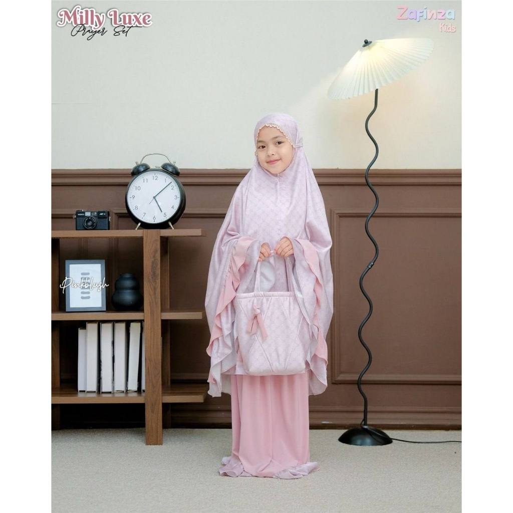 Milly Luxe Kids by Zafinza Kids l Mukena Milly Luxe by Zafinza Kids