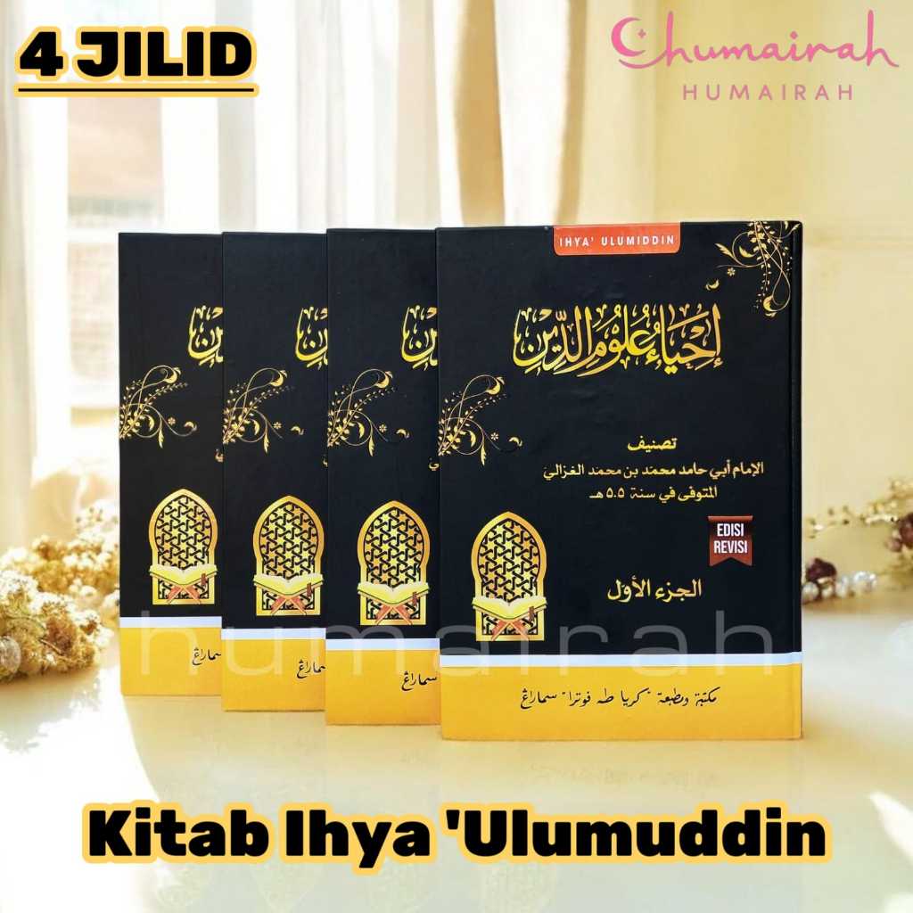 KITAB IHYA ULUMUDDIN 4 JILID ORIGINAL KERTAS KUNING TOHA PUTRA EDISI REVISI