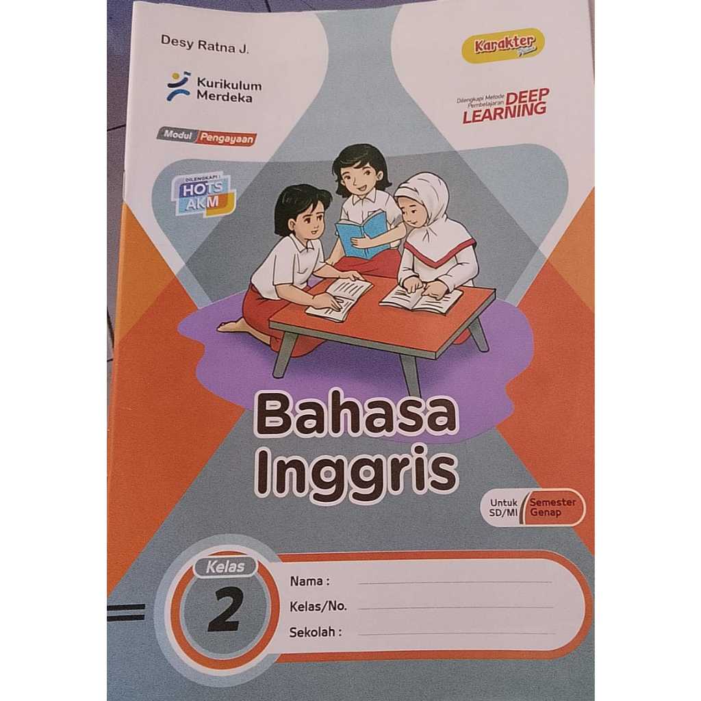 LKS  KELAS 2 BAHASA INGGRIS SEMESTER 2 TERBITAN 2025
