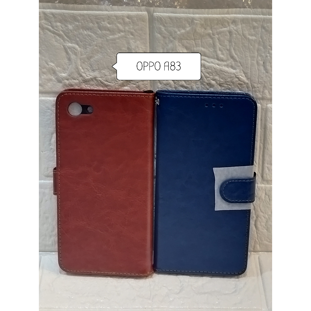 OPPO A83 CASE FLIP COVER KULIT/FLIP COVER DOMPET