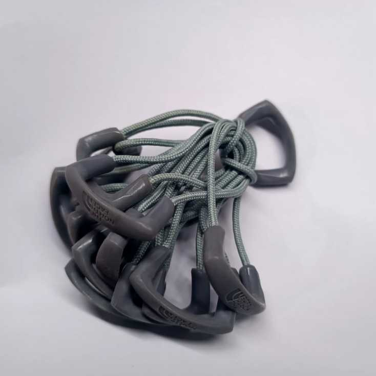 puller tarikan resleting zipper TNF import original warna ABU / puller U