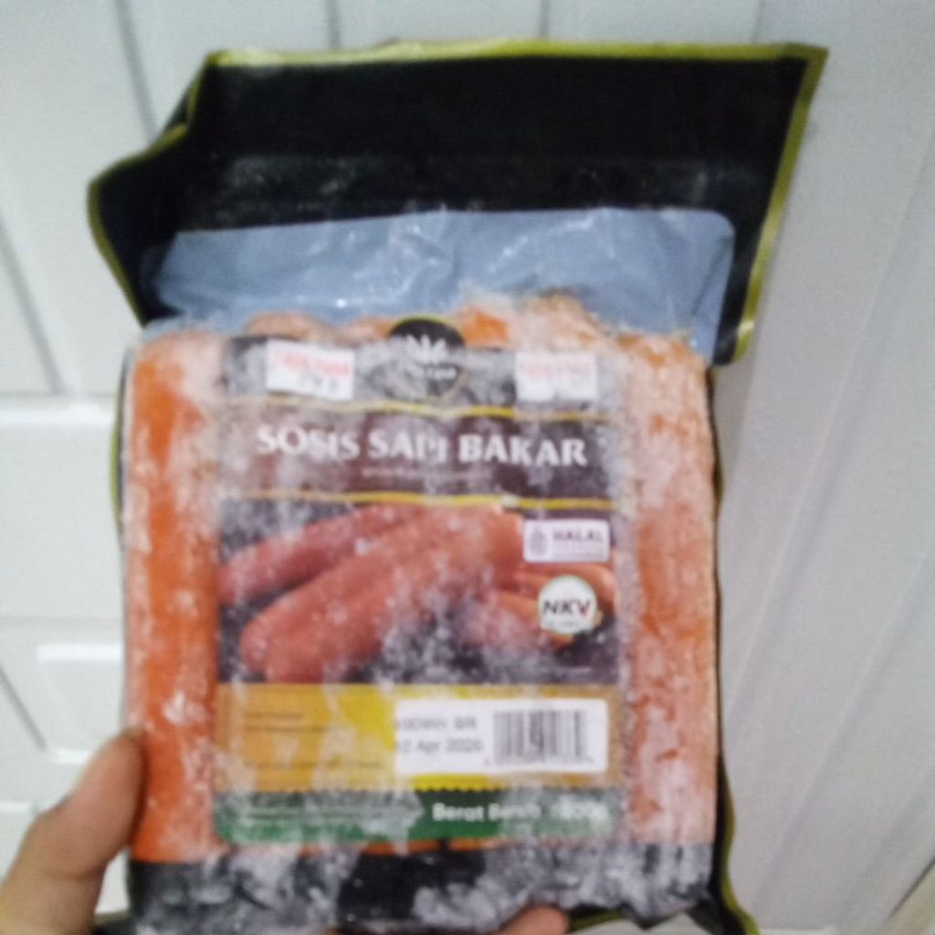 Raja Rasa Sosis Sapi Bakar 14cm 500g