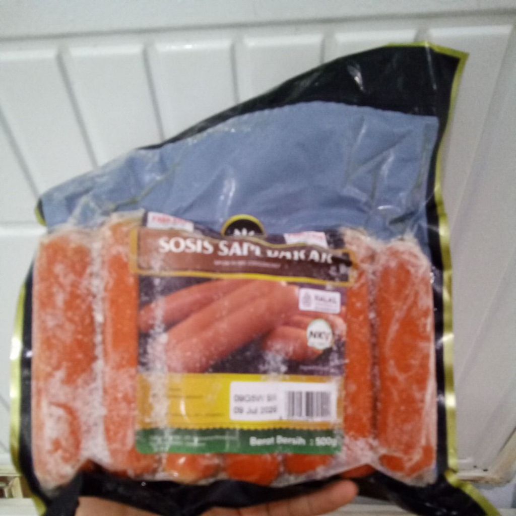 Raja Rasa Sosis Sapi Bakar 12cm 500g