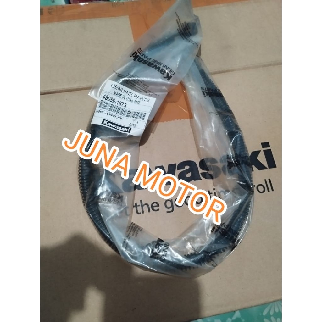 selang rem belakang Ninja r ss original