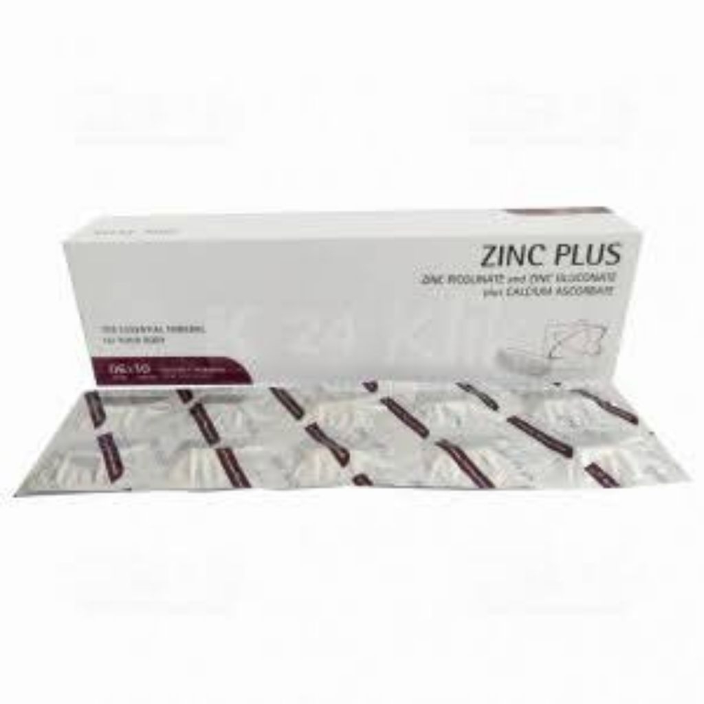 Zinc Plus Isi 10 - Untuk Jerawat | Imun | Rontok