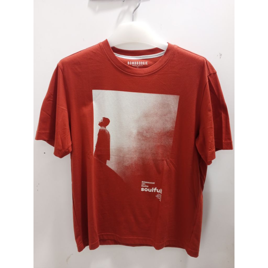 kaos lengan pendek bomboogie original