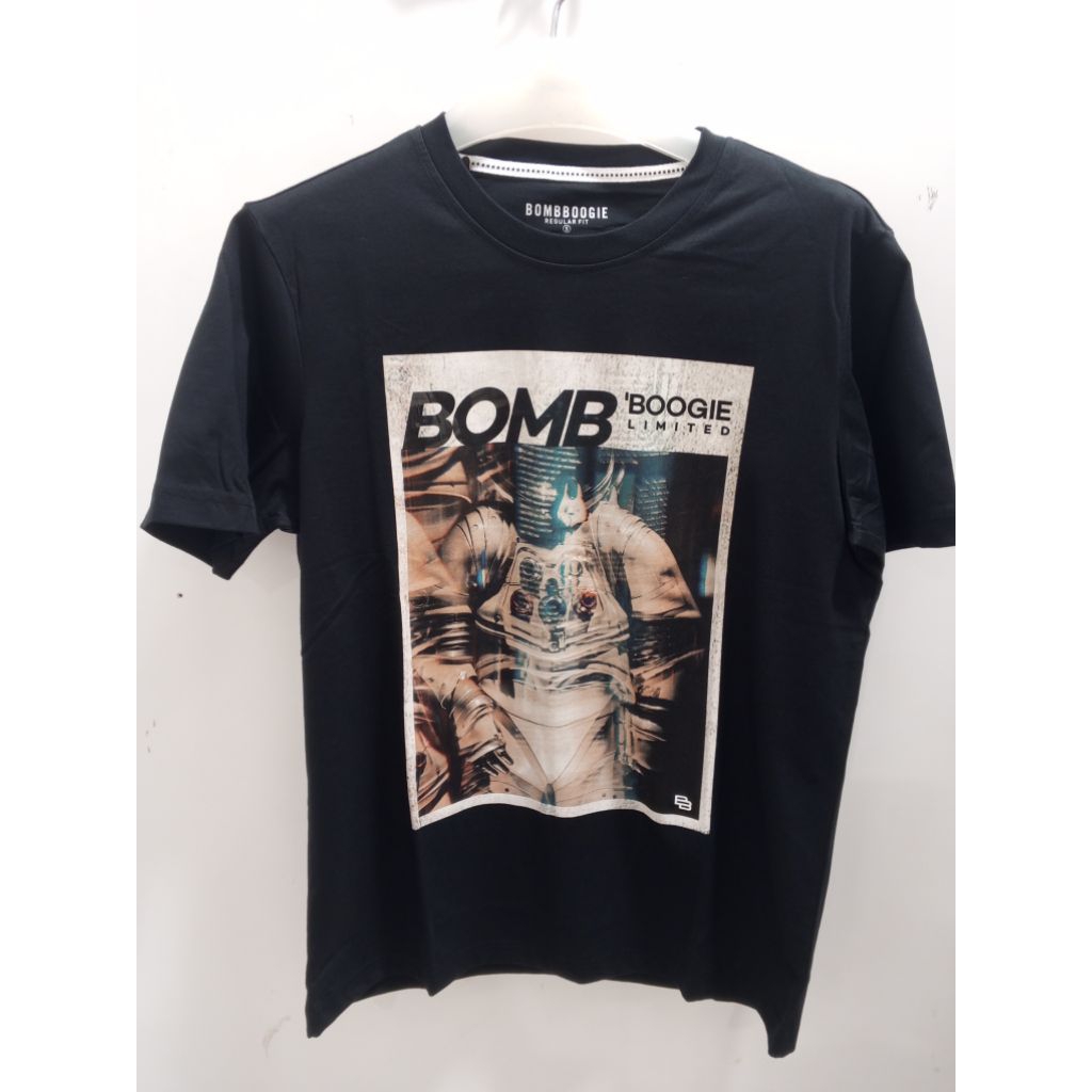 kaos lengan pendek bomboogie original