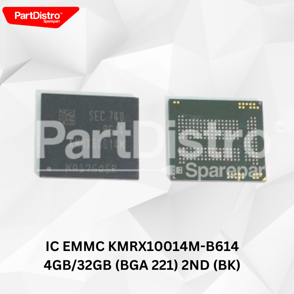 IC EMMC KMRX10014M-B614 4GB/32GB (BGA 221) 2ND (BK)
