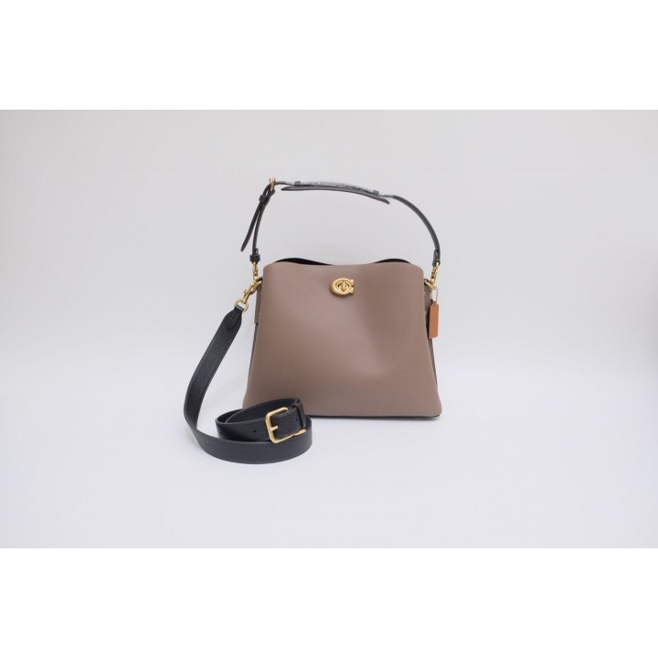 New Coach C2590 Willow Large DARK STONE Authentic Bag Ready Then Sold