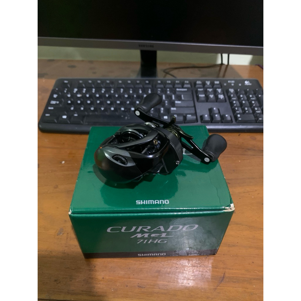 shimano curado MGL 71 hg (bekas )