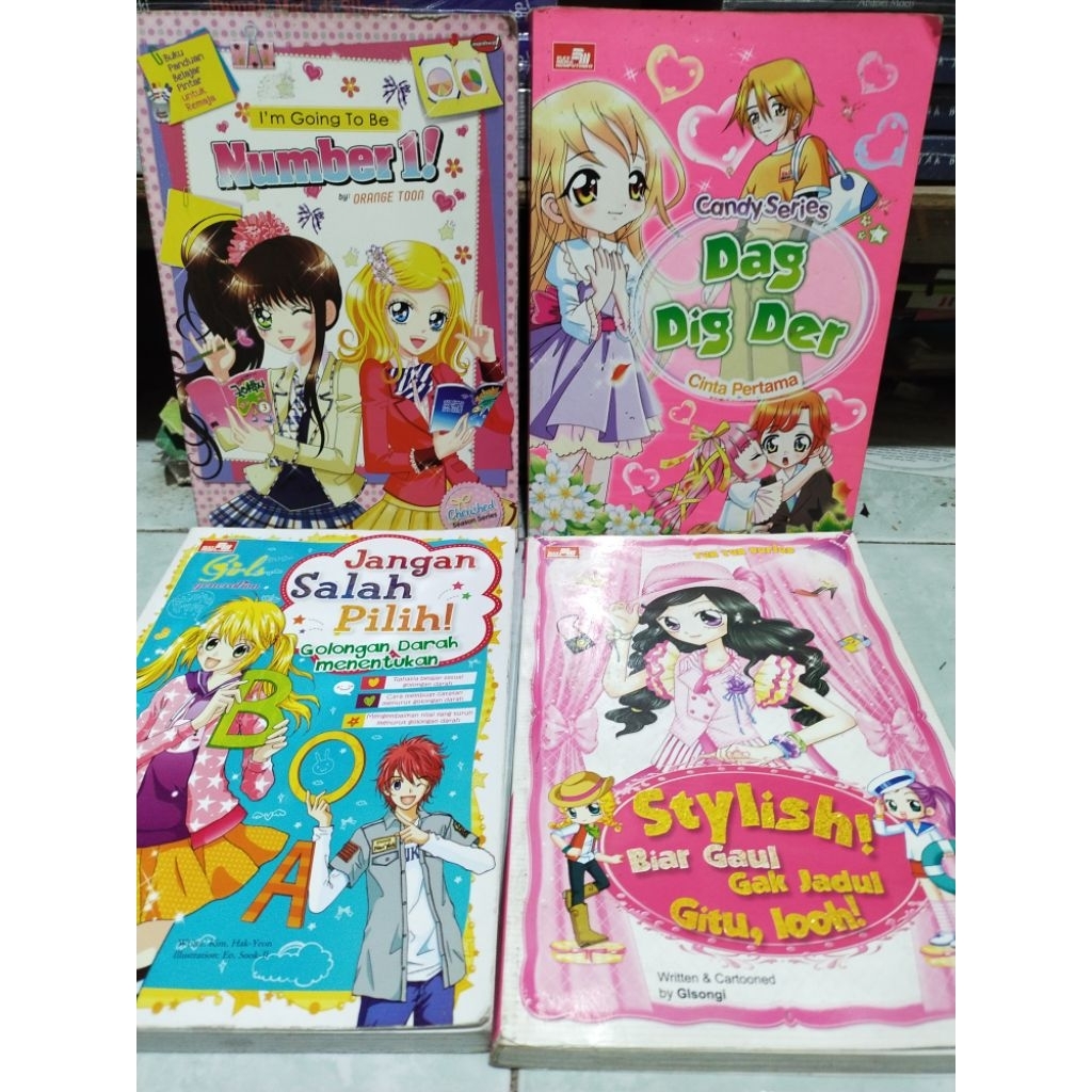 Buku Cerita Anak Komik Ten Ten Series