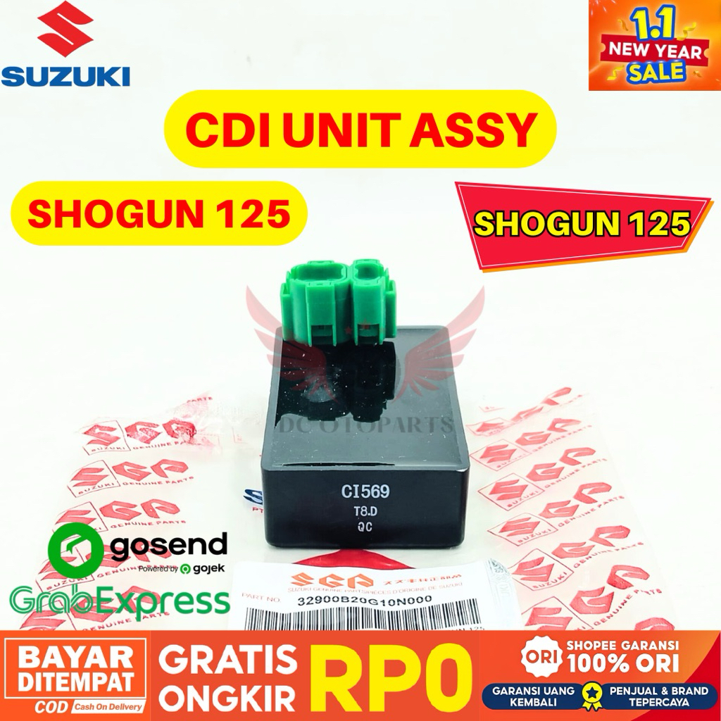 SHOGUN 125 CDI UNIT ASSY SHOGUN 125 ORIGINAL SUZUKI GENUINE PARTS, CDI ORIGINAL SHOGUN, CDI SHOGUN 1