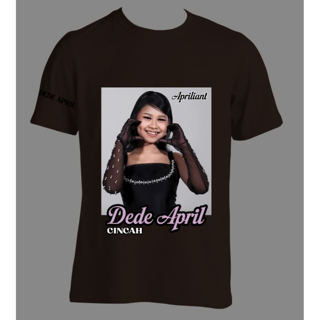 Kaos Dede April Dangdut Academy Indosiar DA7