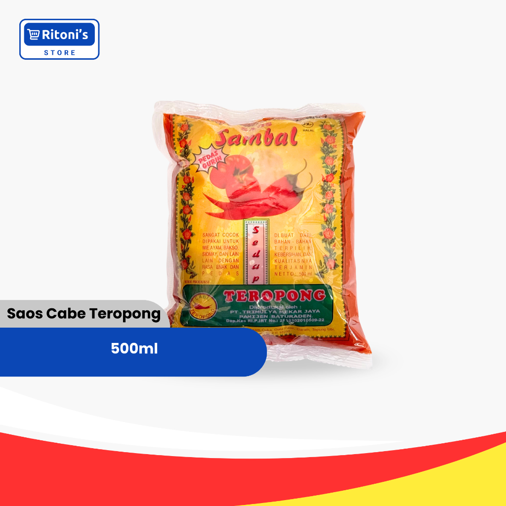 Saos Sambal Teropong 500ml - Saus Bantal