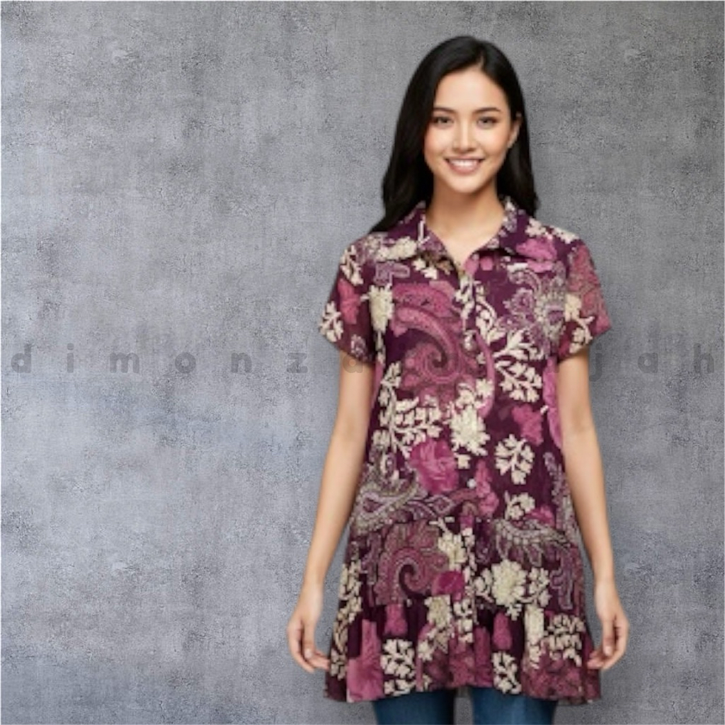 Burgundy Tunik - preloved