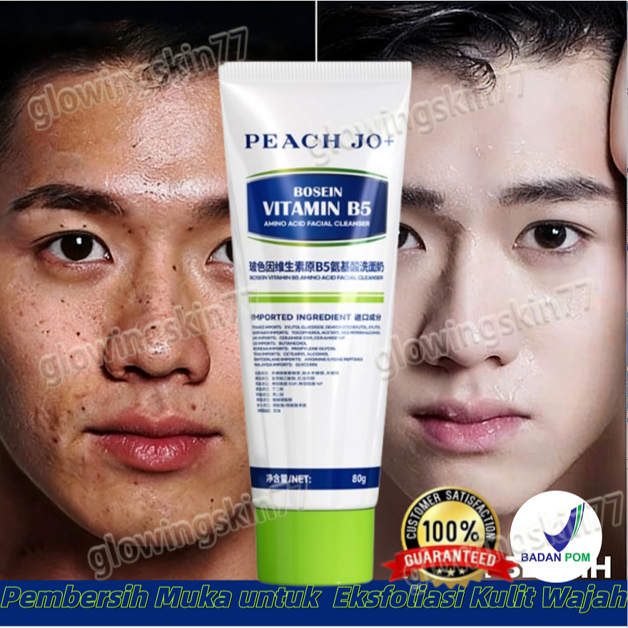Pembersih Wajah Pria Pembersih Wajah Jerawat Pemutih Wajah Pria Tungau Pembersih Jerawat Dan Komedo 
