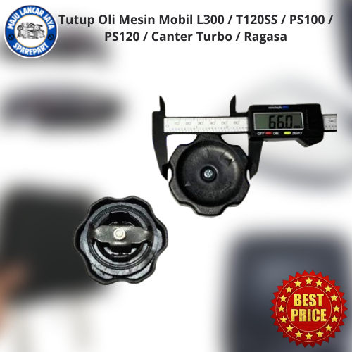 Tutup Oli Mesin Mobil L300 / T120SS / PS100 / PS120 / Canter Turbo / Ragasa