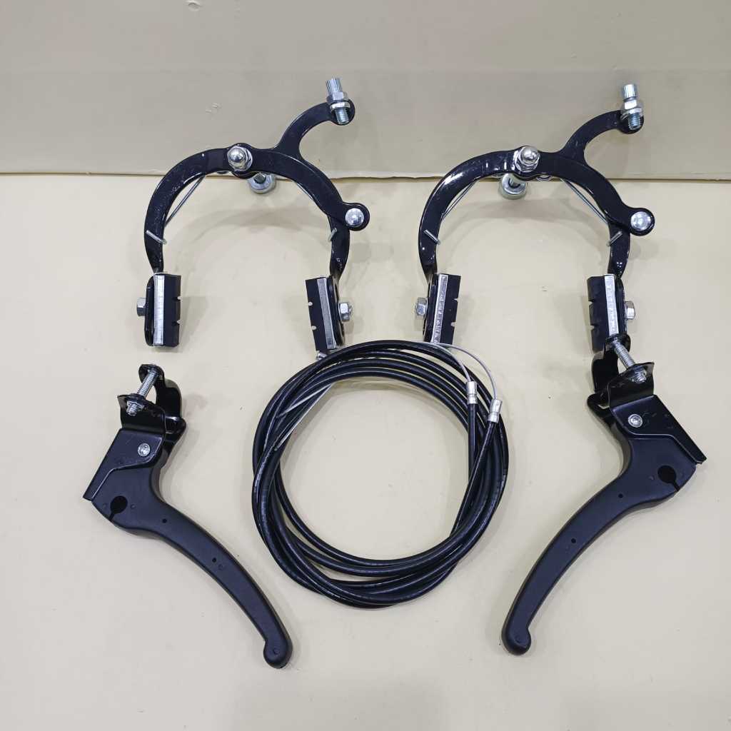 Rem U Brake Sepeda Anak 12-20 Inch Veron 103 - Caliper U Brake Set Depan Belakang Komplit