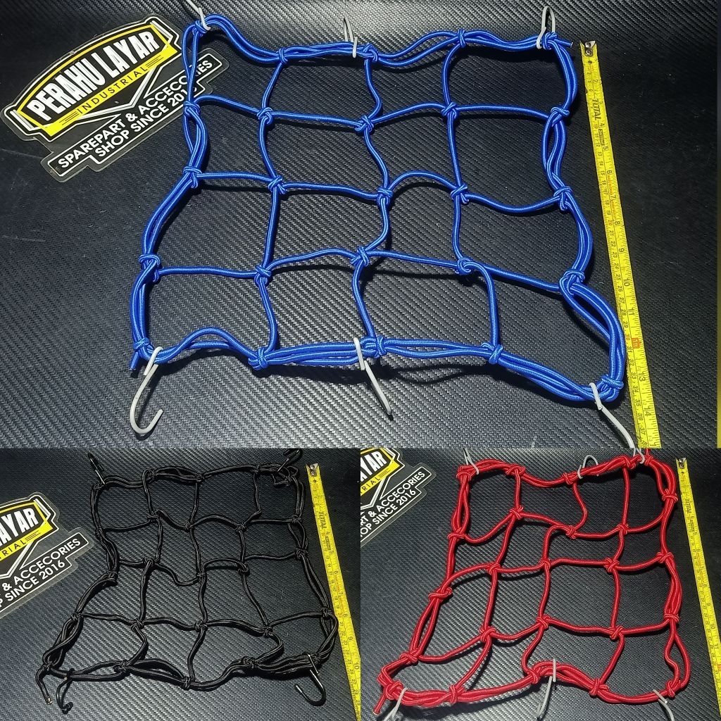 Jaring jok jaring motor jaring cargo jaring helm jaring jok jaring mantel jaring serbaguna