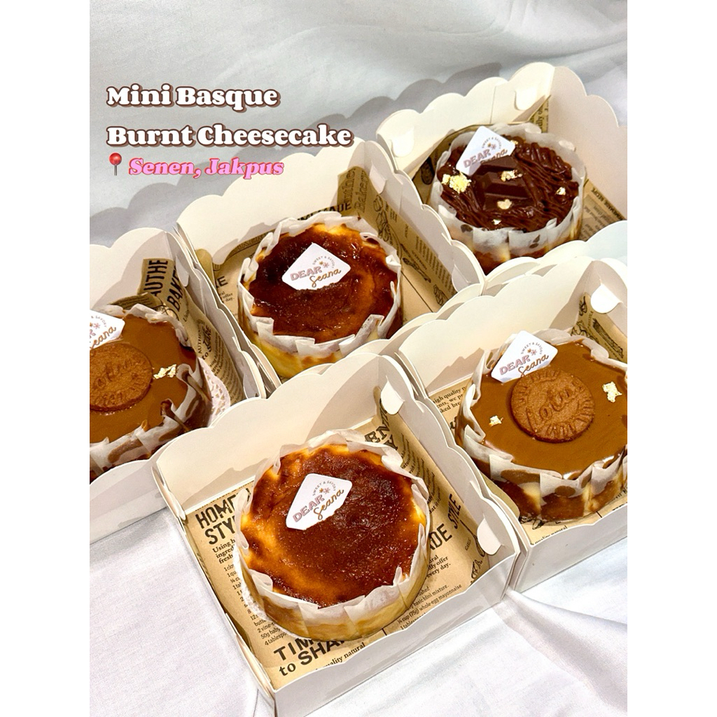 Mini Basque Burnt Cheesecake