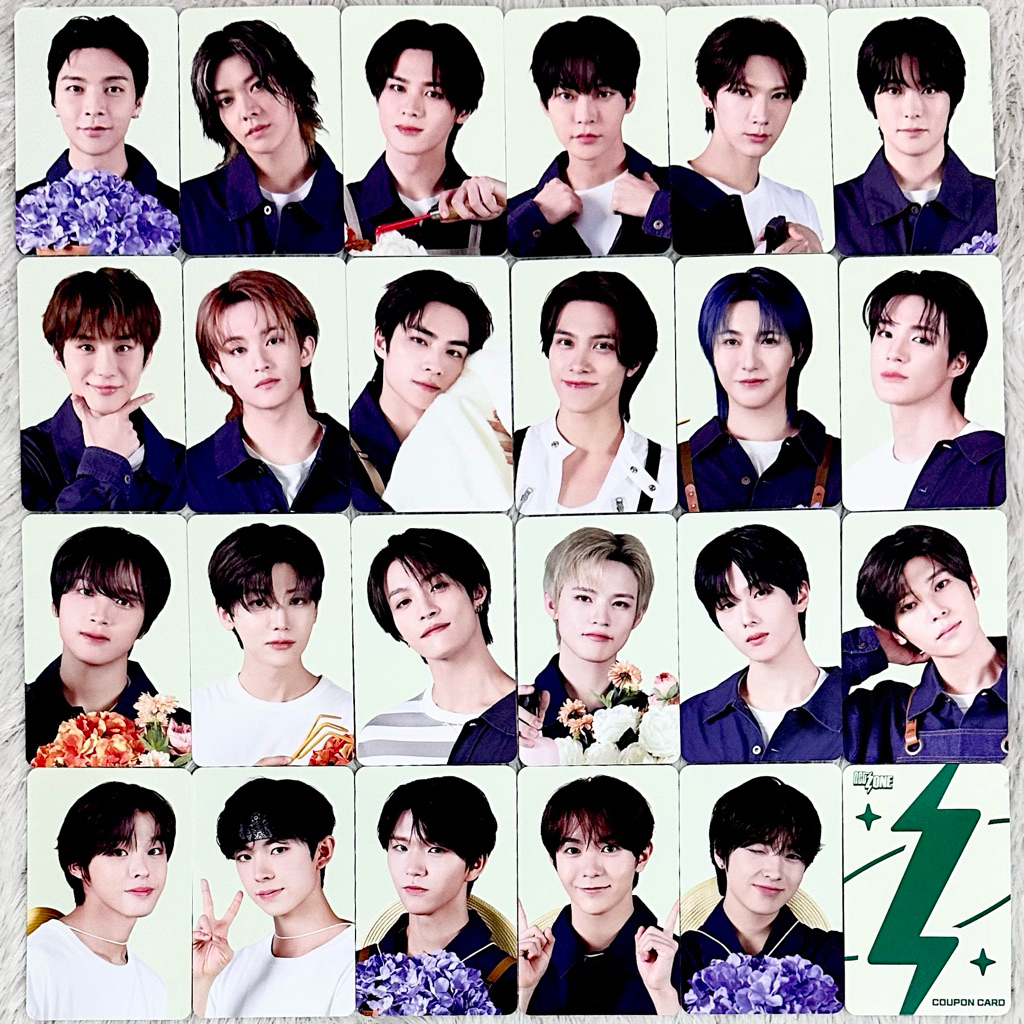 PHOTOCARD GARDENER CUPID PIZZA BOY OFFICE WORKER VER NCT ZONE OFFICIAL